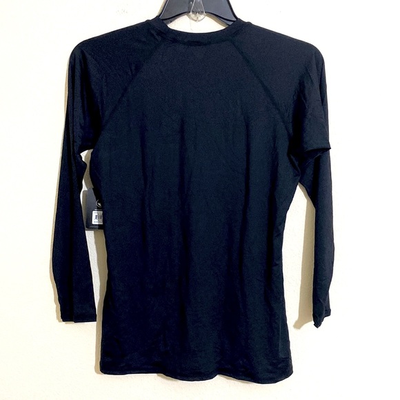 Body Glove Women's Standard Smoothies Sleek Solid Long Sleeve Rash Guard UPF50+ - Picture 2 of 7